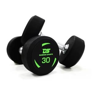 Dawson Sports TPU Coated Dumbbells, 30 Kg 