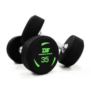 Dawson Sports TPU Coated Dumbbells, 35 Kg 