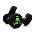 Dawson Sports Rubber Dumbbells Pair, 22.5 Kg 