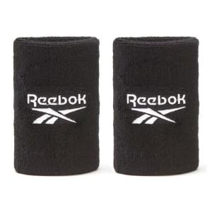 Reebok Fitness Sports Wristbands (Long), Black 