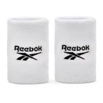 Reebok Fitness Sports Wristbands (Long), White 