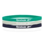 Reebok Fitness Sports Hair Bands, Navy/Green/Grey 