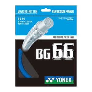 Yonex BG66 Badminton String (10mtr), Royal/Blue 