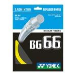 Yonex BG66 Badminton String (10mtr), Yellow 