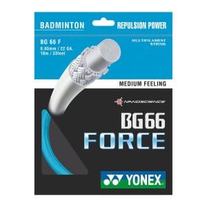 Yonex BG66F Badminton String (10mtr), Cyan 