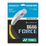 Yonex BG66F Badminton String (10mtr), Yellow 