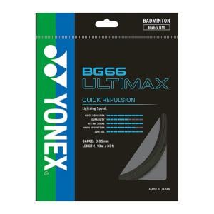 Yonex BG66UM Badminton String (10mtr), Black 