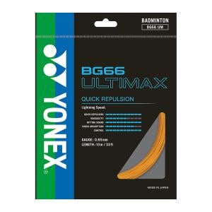 Yonex BG66UM Badminton String (10mtr), Orange 