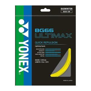 Yonex BG66UM Badminton String (10mtr), Yellow 