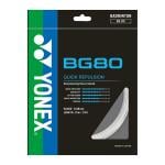 Yonex BG80 Badminton String (10mtr), White 