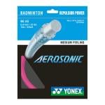 Yonex BGAS AEROSONIC Badminton String (10mtr), Bright Pink 