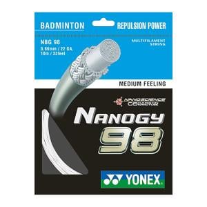 Yonex NBG99 Badminton String (10mtr) -White