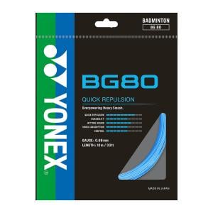 Yonex BG80-2 Badminton String (200mtr), Sky/Blue 