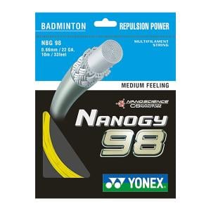 Yonex NBG98-2 Badminton String (200mtr), Yellow 