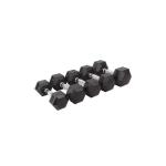 Murano Rubber Hex Dumbbell Pair, 5 Kg 