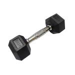 Murano Rubber Hex Dumbbell Pair, 2.5 Kg 