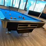 Rais 9 Feet Billiard Table, Black Frame with Green Or Blue Cloth