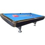 Rais 9 Feet Billiard Table, Black Frame with Green Or Blue Cloth