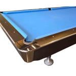 Rais 9 Feet Billiard Table, Black Frame with Green Or Blue Cloth