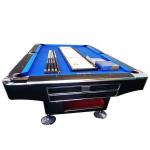 Wiraka 9 Feet Queen Pool Table, Ball Return System