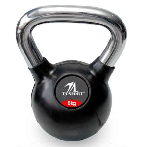 Ta Sport Rubber Kettlebell, 8 Kg 