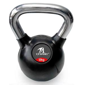 Ta Sport Rubber Kettlebell, 12 Kg 