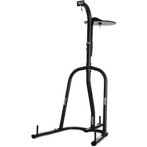 Everlast Duel Punching and Speed Bag Stand, Black/White