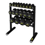 Ziva EPS 3 Tier Tribells and Dumbbell Rack