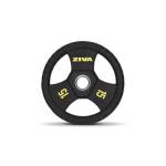 Ziva Performance Rubber Grip Disc, 15 kg 