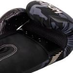 Venum Impact Boxing Gloves, Black/Grey, 10 Oz 