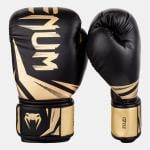 Venum Challenger 3.0 Boxing Glove, Black/Gold, 10 Oz 