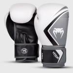 Venum Contender 2.0 Boxing Glove, White/Grey/Black, 12 Oz 