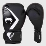 Venum Contender 2.0 Boxing Glove, Black/Grey, White, 10 Oz 