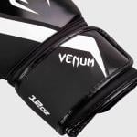 Venum Contender 2.0 Boxing Glove, Black/Grey, White, 10 Oz 