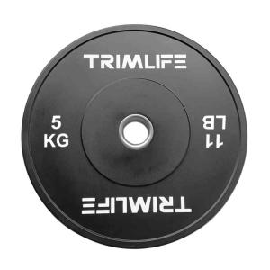 TRIMLIFE USA Performance Series Rubber Bumper Plates, 5 Kg 