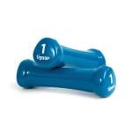 Tiguar Vinyl Dumbbells-Pair, 1 Kg 