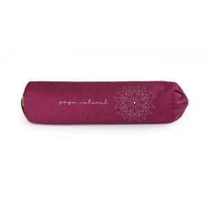 Tiguar Yoga Bolster Pillow, Purple 