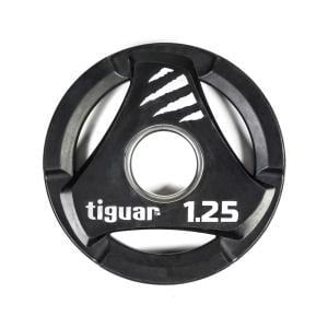 Tiguar PU Olympic Weight Plate -Single, 1.25 Kg 