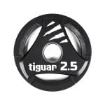 Tiguar PU Olympic Weight Plate -Single, 2.5 Kg 