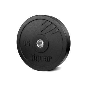 Tiguar Competition Premium Bumper Weight Plate - Single, 15 kg 