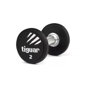 Tiguar PU Dumbbell (1 PC), 2 Kg 