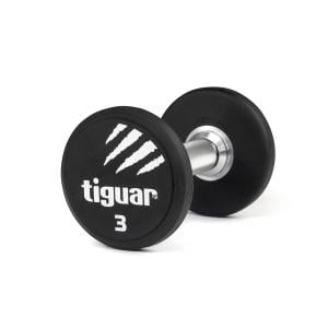 Tiguar PU Dumbbell (1 PC), 3 Kg 