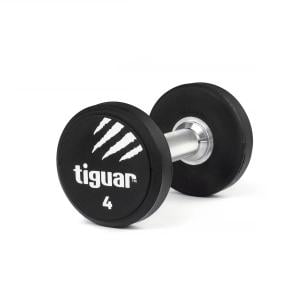 Tiguar PU Dumbbell (1 PC), 4 Kg 