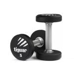 Tiguar PU Dumbbell (1 PC), 5 Kg 