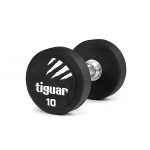 Tiguar PU Dumbbell (1 PC), 10 Kg 