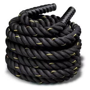 Body Sculpture Power Training Rope, Black