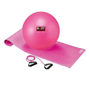 Body Sculpture Yoga Set Plus - Pink W/O Eyes Mask