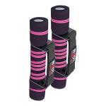 Body Sculpture Softway Dumbbell, Black/Pink, 2 lb