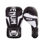 Venum Elite Boxing Gloves Black/White, 10 Oz 