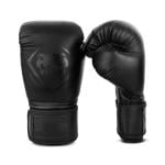 Venum Contender Boxing Gloves, Black, 12 Oz